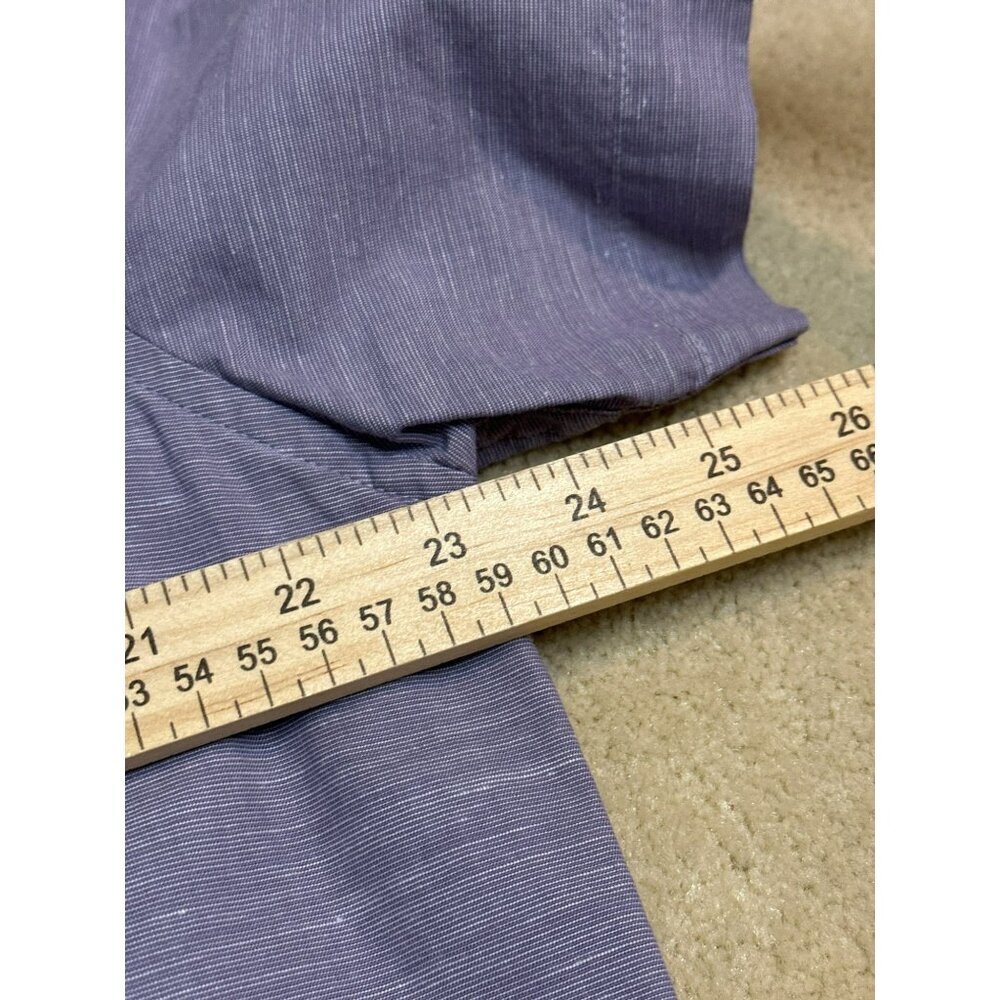 Travis Mathew Studebaker Regular Fit Short Sleeve Shirt Purple Men's Large - Picture 11 of 12